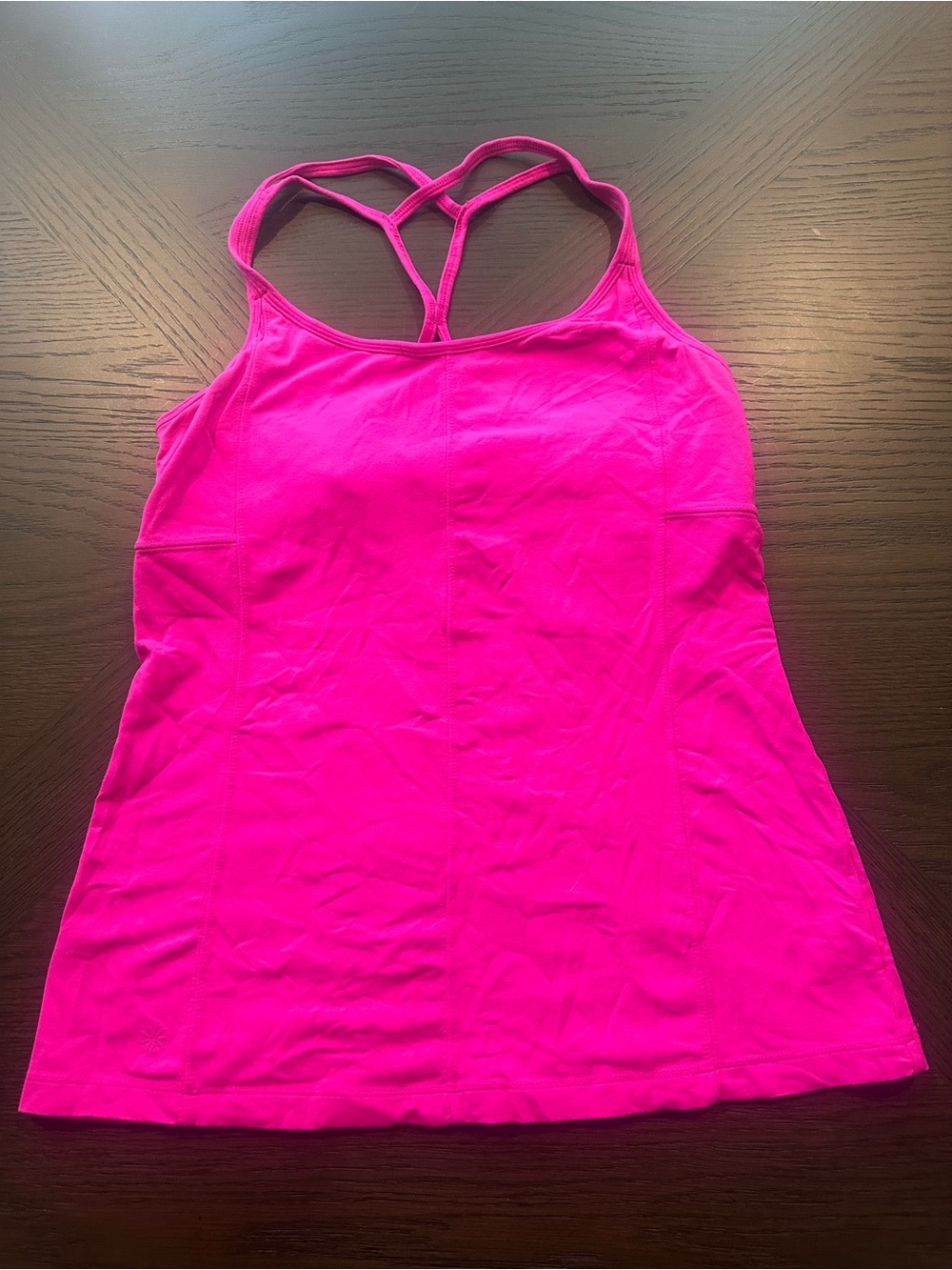 Athleta Hot Pink Strappy Sports Tank